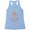 anchored faith Racerback Tank