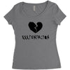 xxxtentacion black logo Women's Triblend Scoop T-shirt