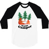 Happy Camper 3/4 Sleeve Shirt