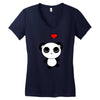i love panda Women's V-Neck T-Shirt