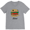 stacked V-Neck Tee