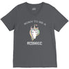 Born To Be A Unicorn! V-Neck Tee