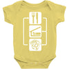 v2 eat sleep poker Baby Onesie