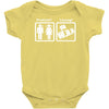 problem l&ouml;sung zocken lustig funny Baby Onesie