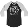 camera photographer 3/4 Sleeve Shirt