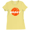 boy basketball Ladies Fitted T-Shirt