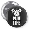 pug life dog Pin-back button