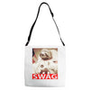 sloth astronaut swag Adjustable Strap Totes