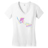 pb and jellyfish Women's V-Neck T-Shirt