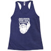 bearded for her pleasure Racerback Tank