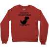 mom says Crewneck Sweatshirt