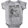 help me stack overflow youre myo nly hope Baby Bodysuit