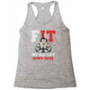 we all lift down here Racerback Tank