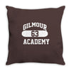 gilmour academy   as worn by dave   pink floyd   mens music Throw Pillow