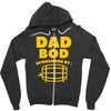 dad bod Zipper Hoodie