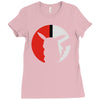 pikachu silhouette Ladies Fitted T-Shirt