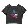 yoga and wine Crop Top