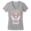 I Own It Forever The Title Groomer Women's V-Neck T-Shirt
