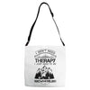 I Don't Need Therapy Just to Go Snowmobiling Adjustable Strap Totes