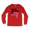 Girls Just Want to Have Fundamental Rights Long Sleeve Shirts