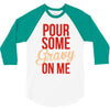 pour some gravy on me 3/4 Sleeve Shirt