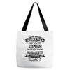 Super Cool Stepmom Of A Freaking Awesome Granddaughter Tote Bags