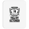 Never Underestimate Old Man Who Was Born October Mousepad