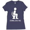 funny Ladies Fitted T-Shirt