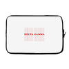 Delta Gamma Laptop sleeve