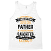 Super Cool Father Of A Freaking Awesome Daughter Tank Top