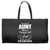 I'm Called Aunt Because I'm Way Too Cool To Be Called Grandma Weekender Totes