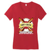 funny  creek paddle shop, ideal gift, birthday present Women's V-Neck T-Shirt