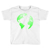 Earth Themed Funny Toddler T-shirt