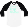 i ski like a girl 3/4 Sleeve Shirt
