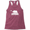 california bear Racerback Tank