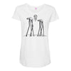 dali walkers Maternity Scoop Neck T-shirt