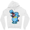 blue crocodile! Zipper Hoodie
