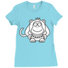 no you are not cool Ladies Fitted T-Shirt