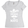 drinko de mayo Women's Triblend Scoop T-shirt
