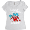 not a thing anymore Women's Triblend Scoop T-shirt