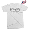 space are friends black Exclusive T-shirt