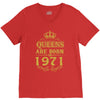 queens are born in 1971 V-Neck Tee