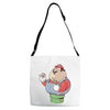 fat Adjustable Strap Totes
