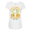 great pumpkin believer Maternity Scoop Neck T-shirt