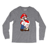 mario licking toad Long Sleeve Shirts