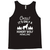chill hungry wolf Tank Top
