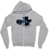 ora ora ora Zipper Hoodie