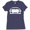 rs racing cup car carrera turbo race tuning Ladies Fitted T-Shirt