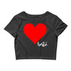 Besties Heart Family Matching Crop Top
