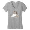 perk up Women's V-Neck T-Shirt